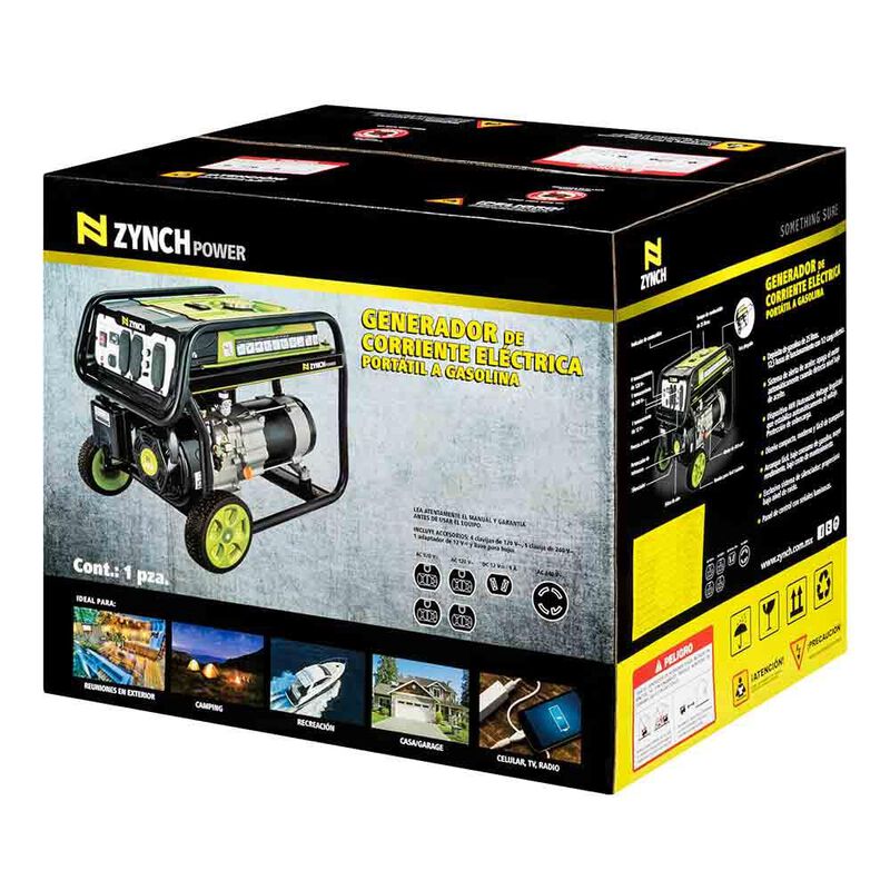 Generador eléctrico a gasolina Zynch 7000 W 11 ... image number null