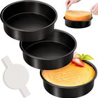 Molde Redondo Para Pastel Altarret 23 cm, Juego De 3, Antiadherente Y Apto Para Lavavajillas