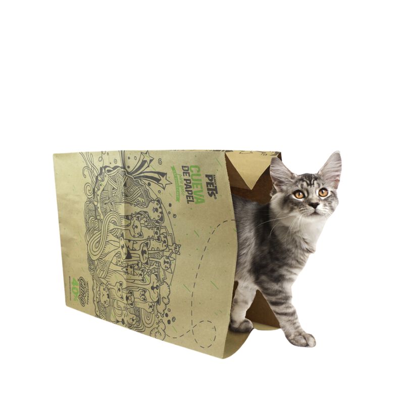 Fancy Pets Cueva De Papel Con Catnip Para Gato ... image number null