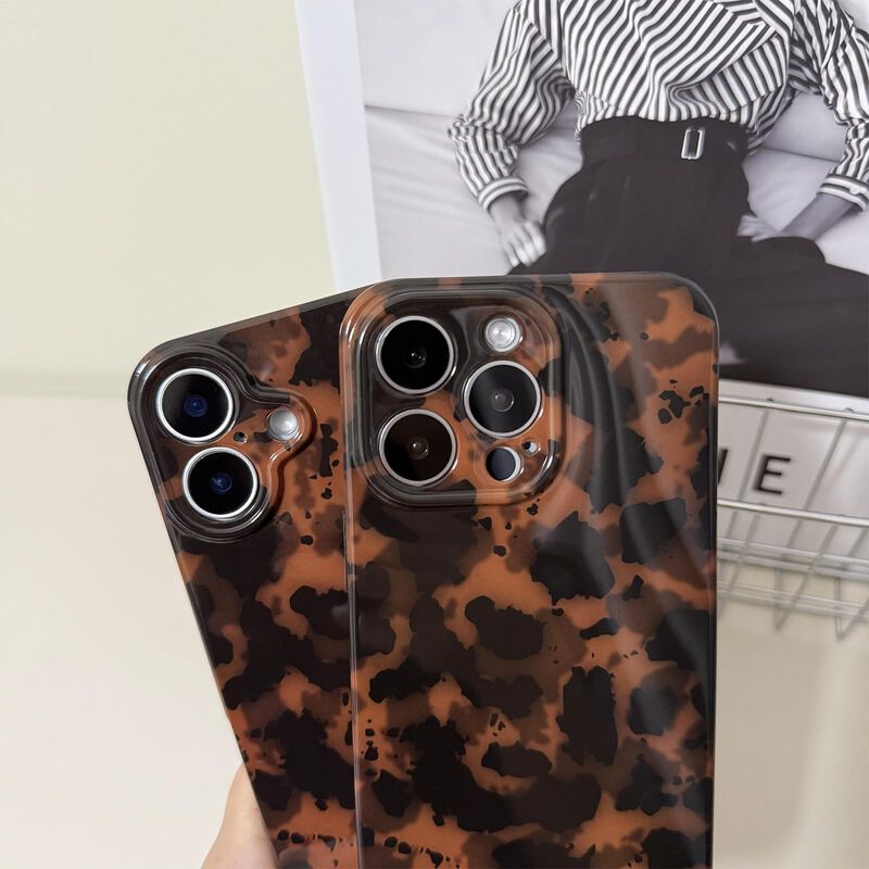 Funda Xqagu para iPhone 16 con Estampado de Leo... image number null