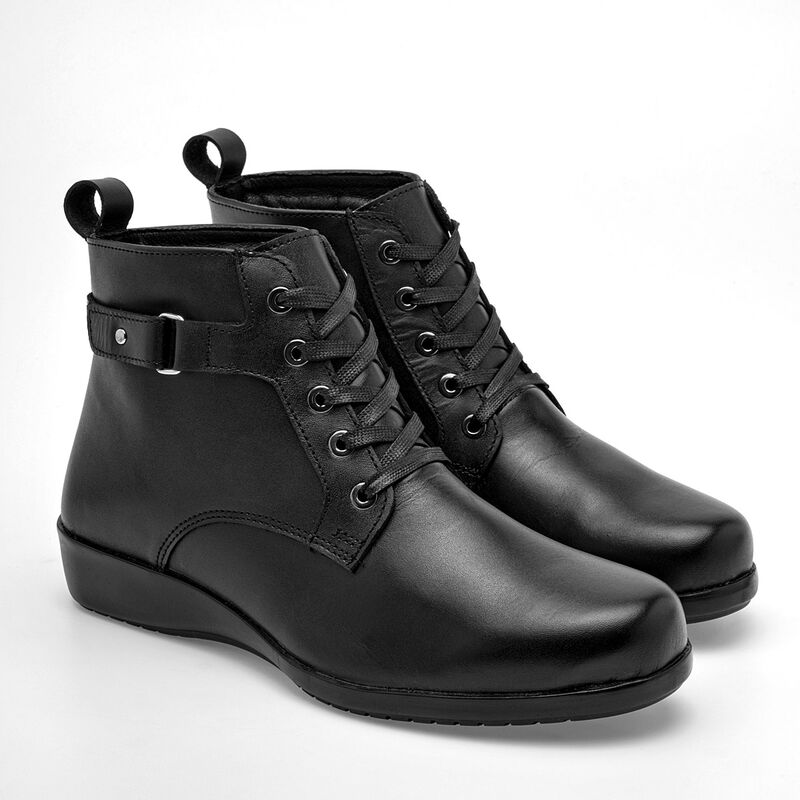 Green Love Bot&iacute;n para mujer negro image number null