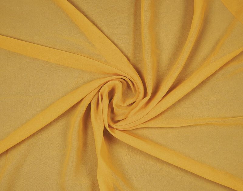 Tela De Chiffon Mds 112 Cm De Ancho Dorado 10 Y... image number null