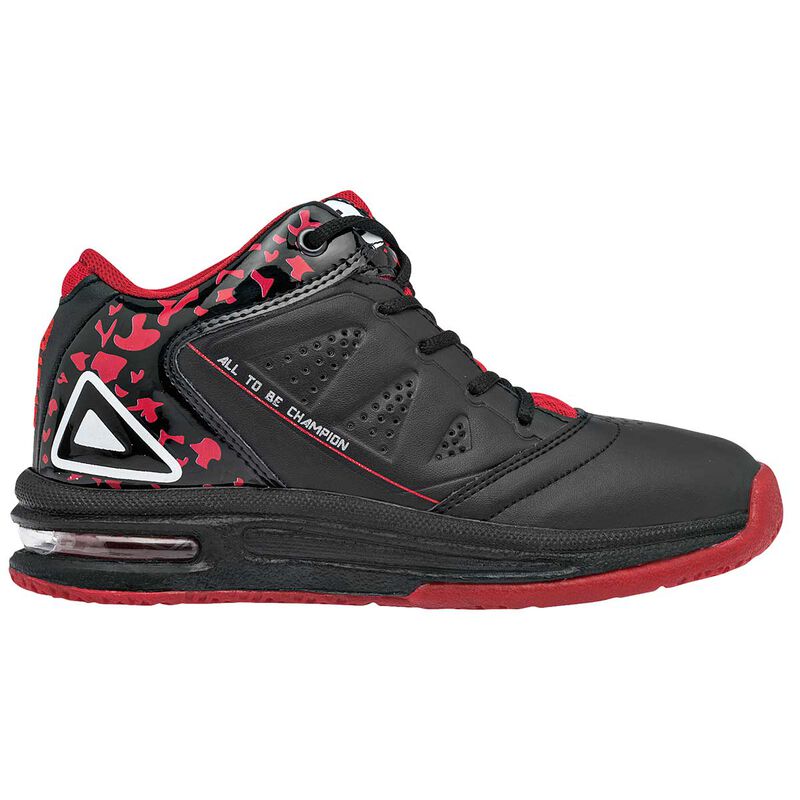 Eeder'S Tenis deportivo para hombre negro rojo image number null