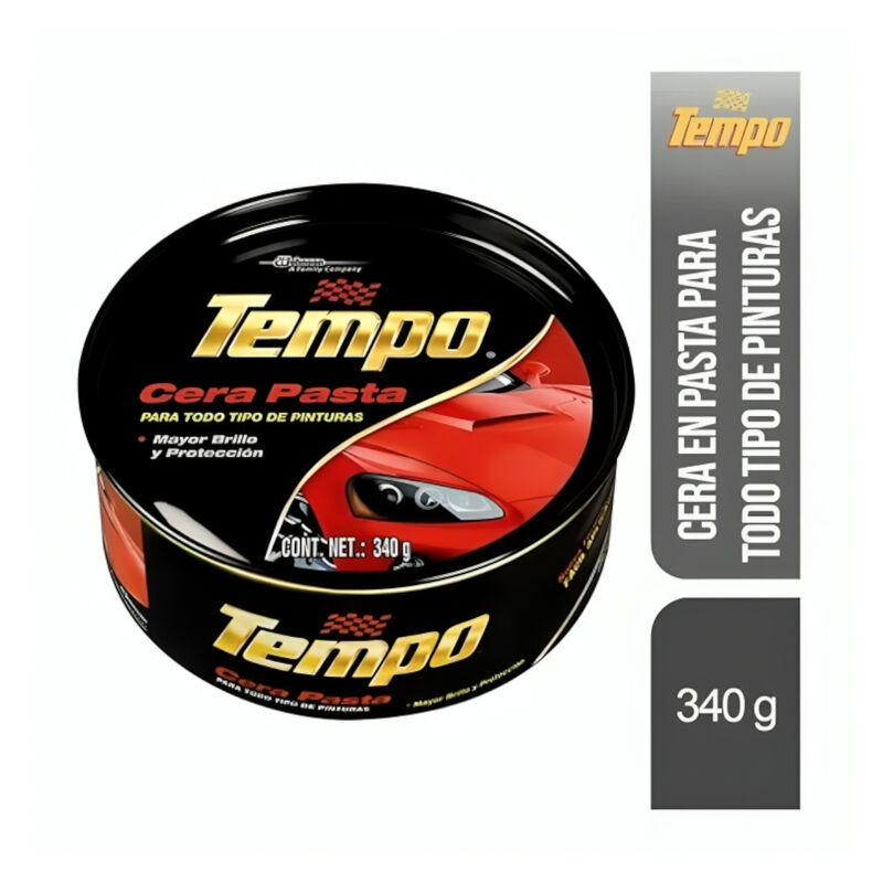 Cera Pasta Tempo todo tipo pinturas 340g kit 2 ... image number null