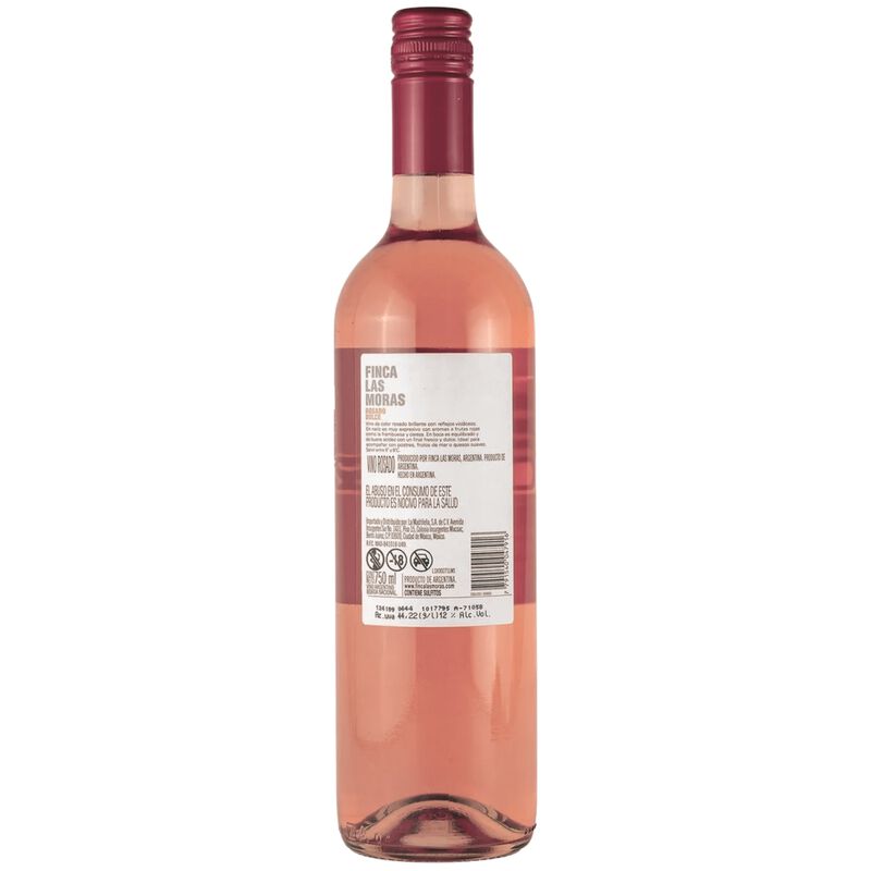 Finca Las Moras Vino Rosado Dulce Botella 750ml... image number null