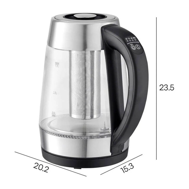 Jarra El&eacute;ctrica Masterchef 1.7 Litros Heat-Sele... image number null