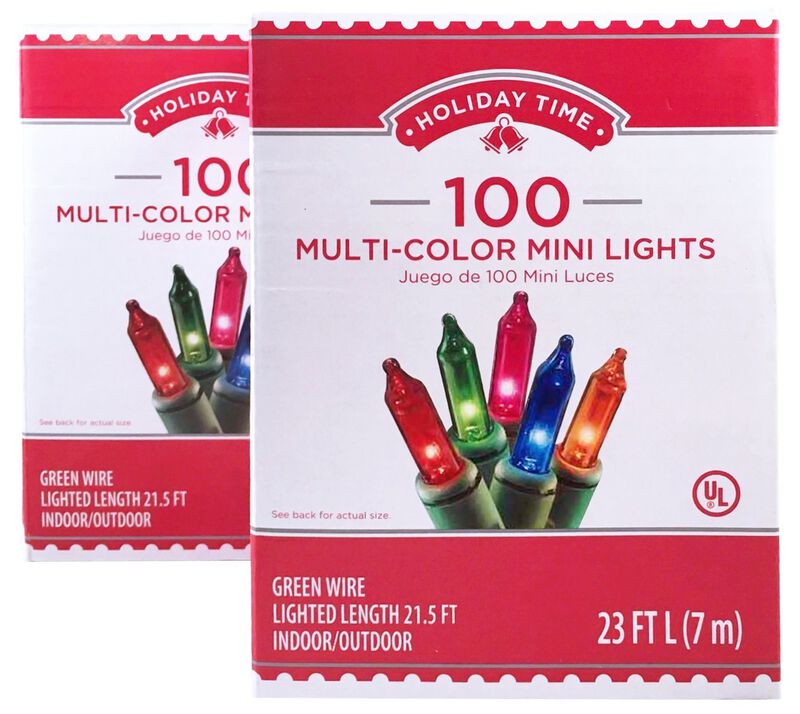 Guirnalda De Luces Holiday Time 7 m Multicolor ... image number null