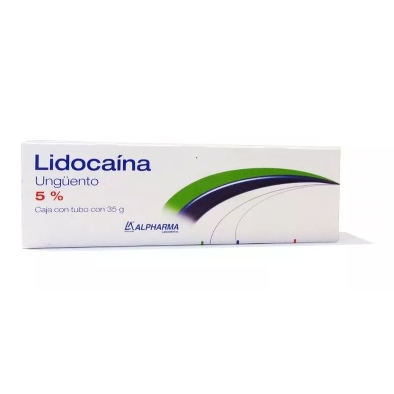 Lidocaina 5% Tubo Ung&uuml;ento 35 Gr image number null