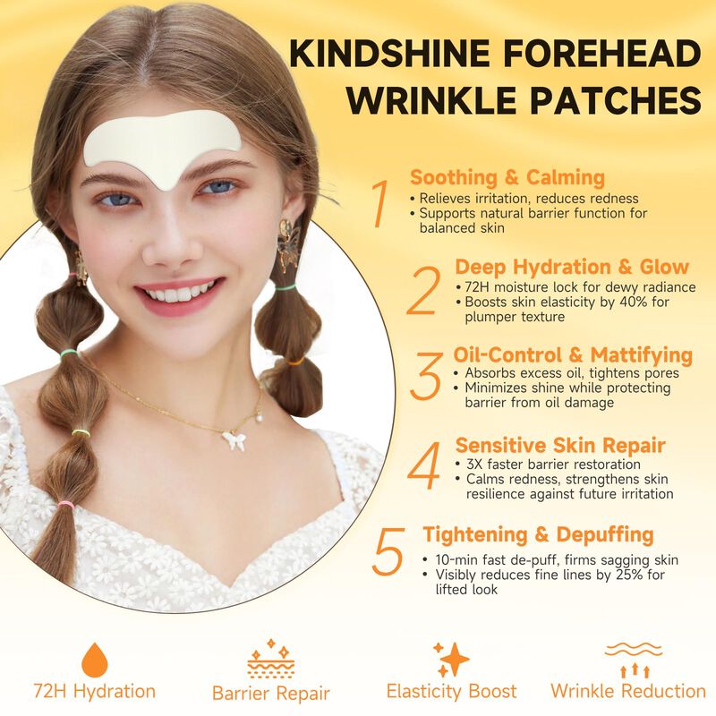 Parches Para Arrugas Frente Kindshine 20 Uds. C... image number null