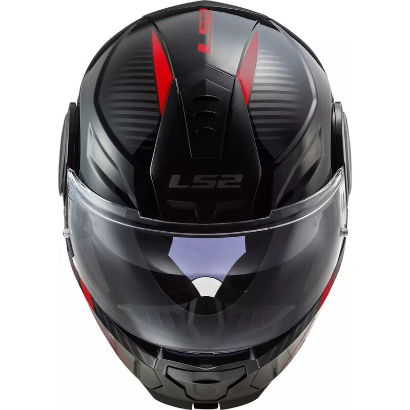 Casco Abatible Ls2 Scope Ii Skid M Ngo/r image number null