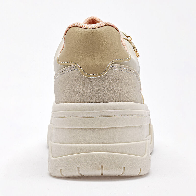 Moramora tenis chunky para mujer latte coral co... image number null