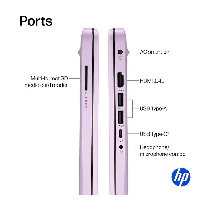Laptop Hp 14 Dq6104dx 4gb Ram 128gb Ufs Intel N... image number null