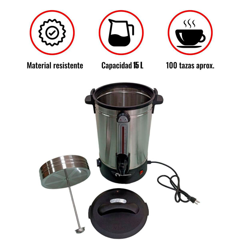 Cafetera Precoladora 15.5 L Shorbull image number null