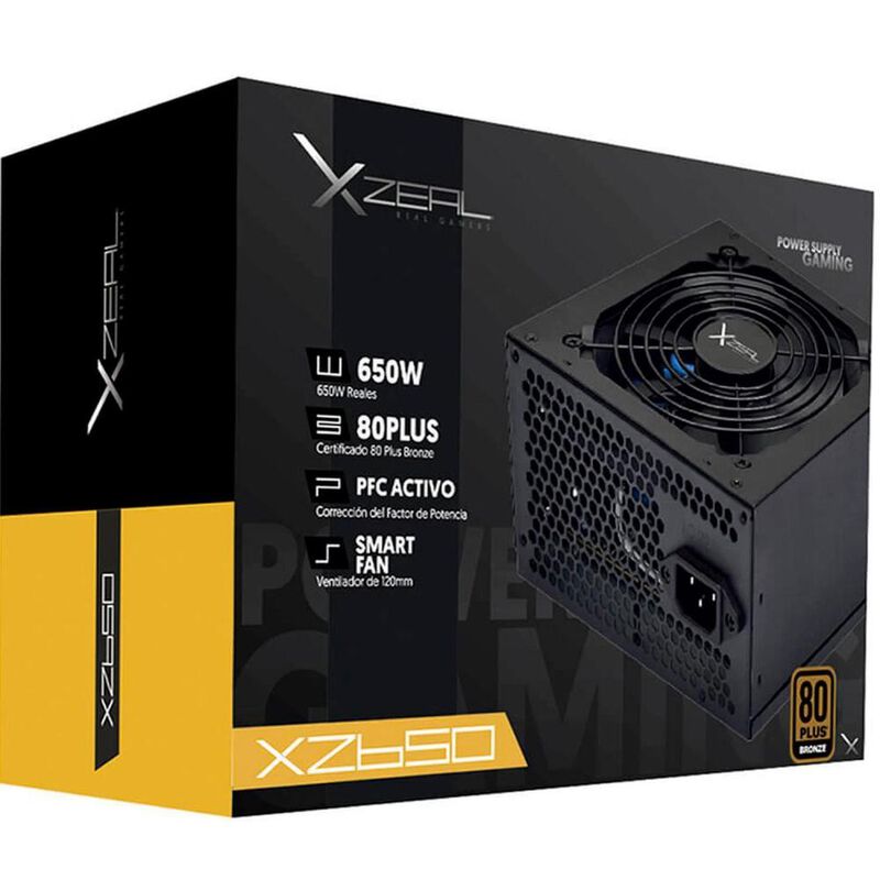 Fuente de Poder XZEAL XZPS650B 80 PLUS Bronze 2... image number null