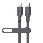 Cable Datos Hypergear Usb-c A Usb-c 60w Gris Soft Touch Universal