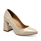 Been Class zapatilla  para mujer beige charol cod 140280-E