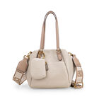 Bolsa Tote Chica Con Monedero Color Camel