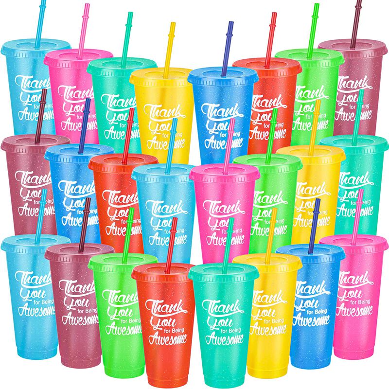 Vaso De Pl&aacute;stico Sieral 680 ml, Pack De 24, Col... image number null