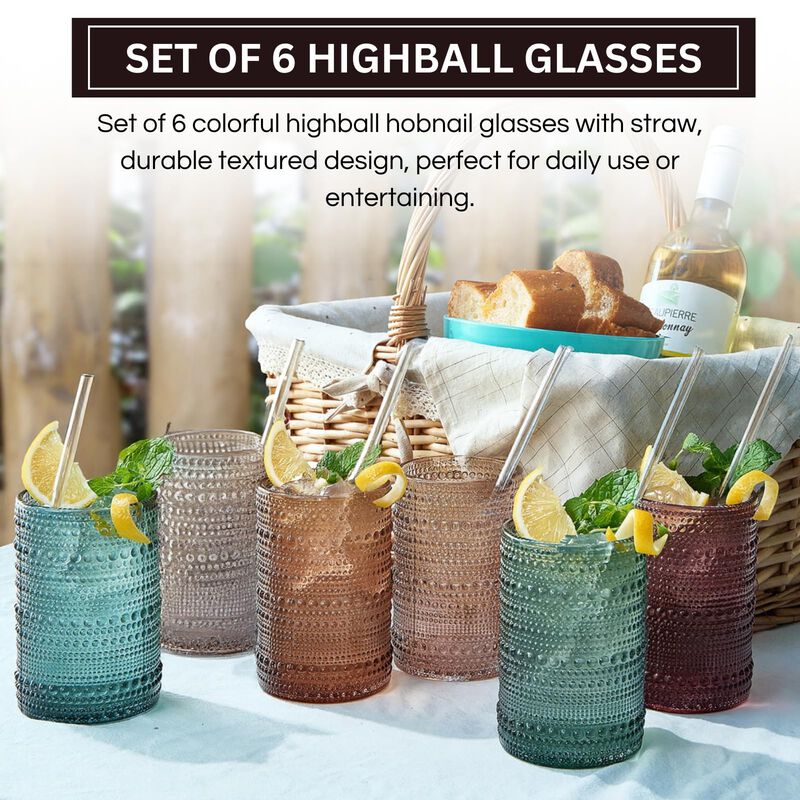 Vasos De Bebida Khen 414 ml Pack De 6 Estilo Vi... image number null