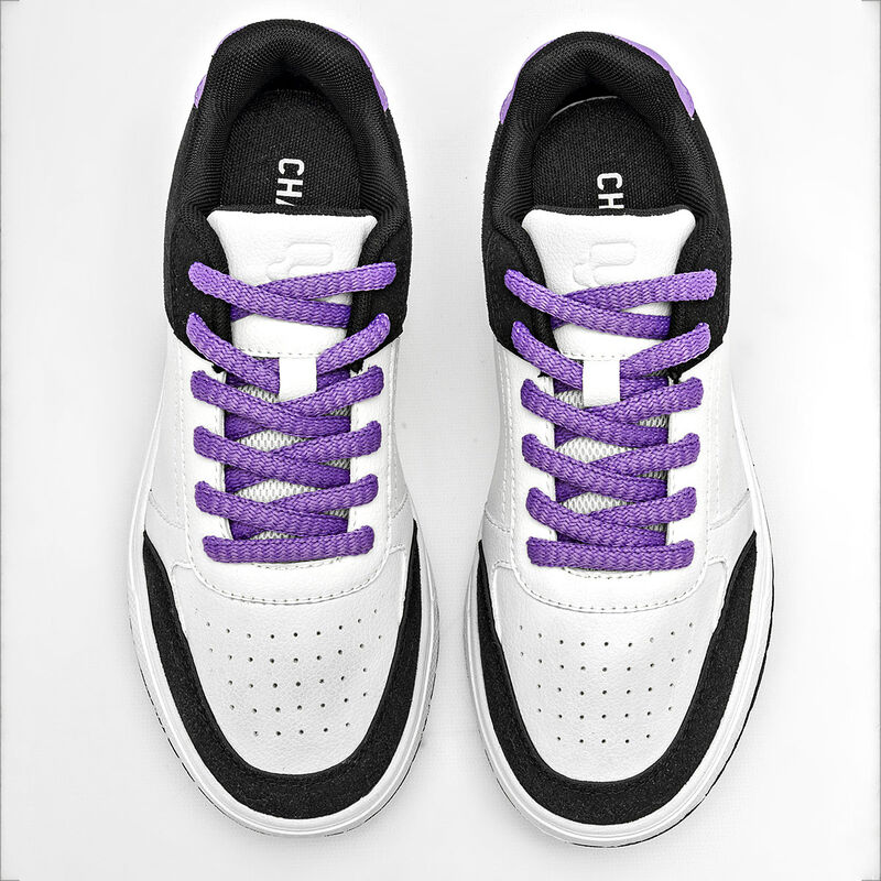 Charly Tenis urbano para mujer blanco negro lil... image number null