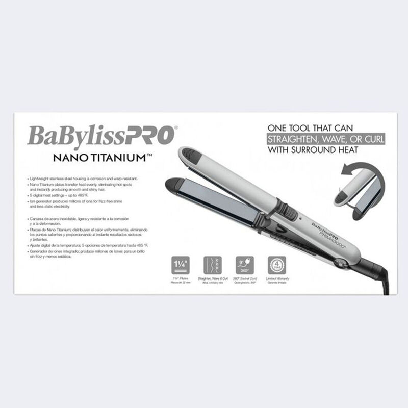 Plancha Profesional Babylisspro Nanotitanium Pr... image number null