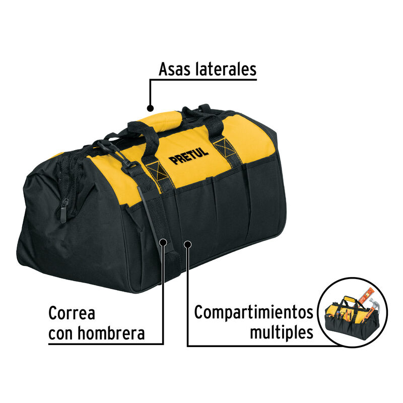 Maletín Portaherramientas 18 Pretul image number null