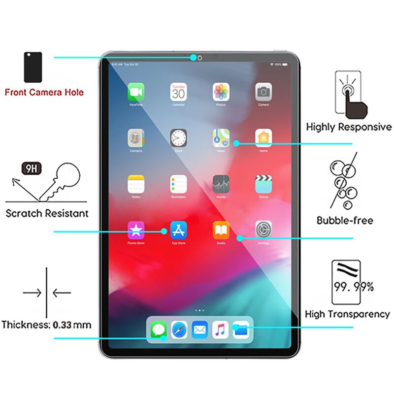 Mica Vidrio Mybat Para Ipad Air 4 2020 Ipad Pro... image number null