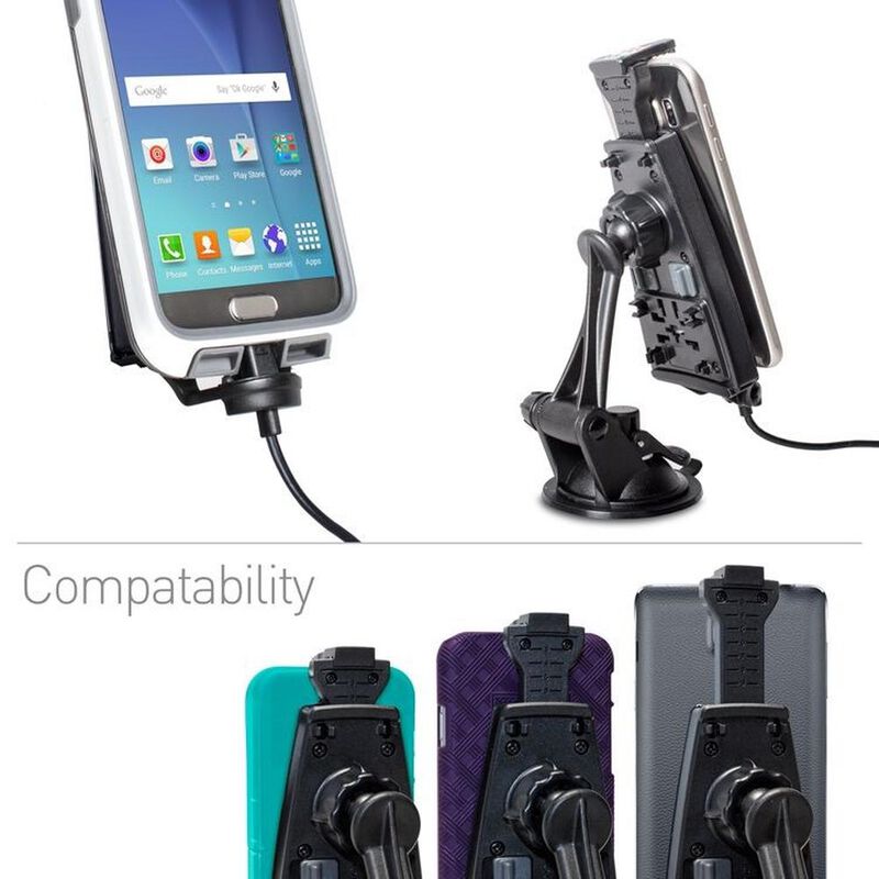 Soporte iBOLT mPro con cargador y NFC para Andr... image number null