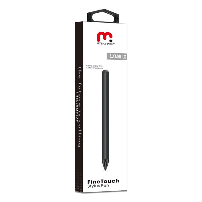 Pluma Stylus Mybat Universal Negra Punto Fino C... image number null