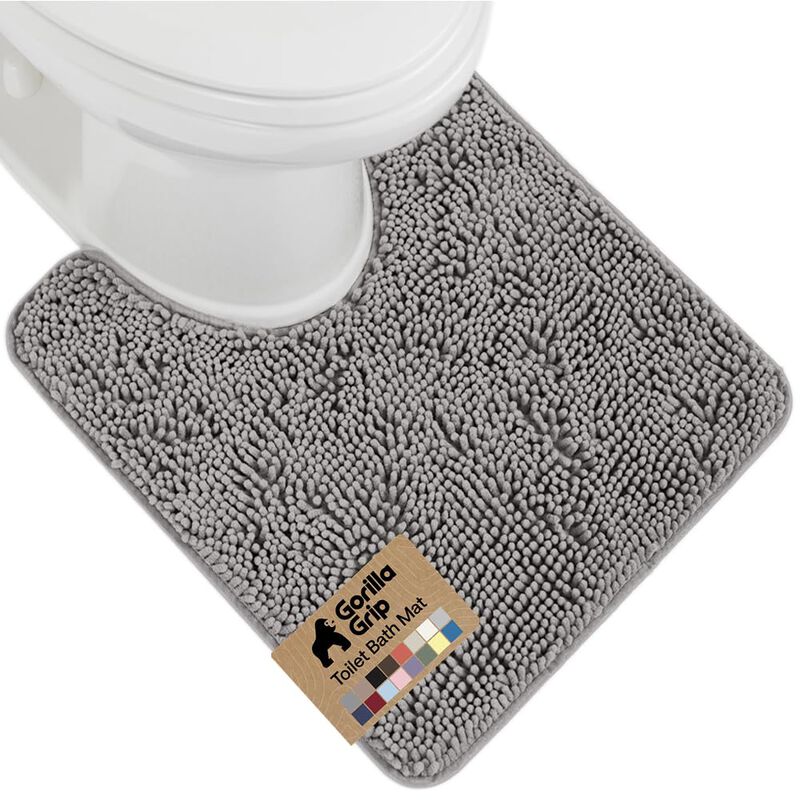 Alfombra De Ba&ntilde;o Gorilla Grip 48 &times; 64 cm Gris D... image number null