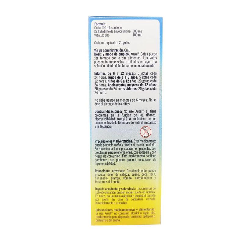 Xuzal 5 Mg 20 Mililitro image number null
