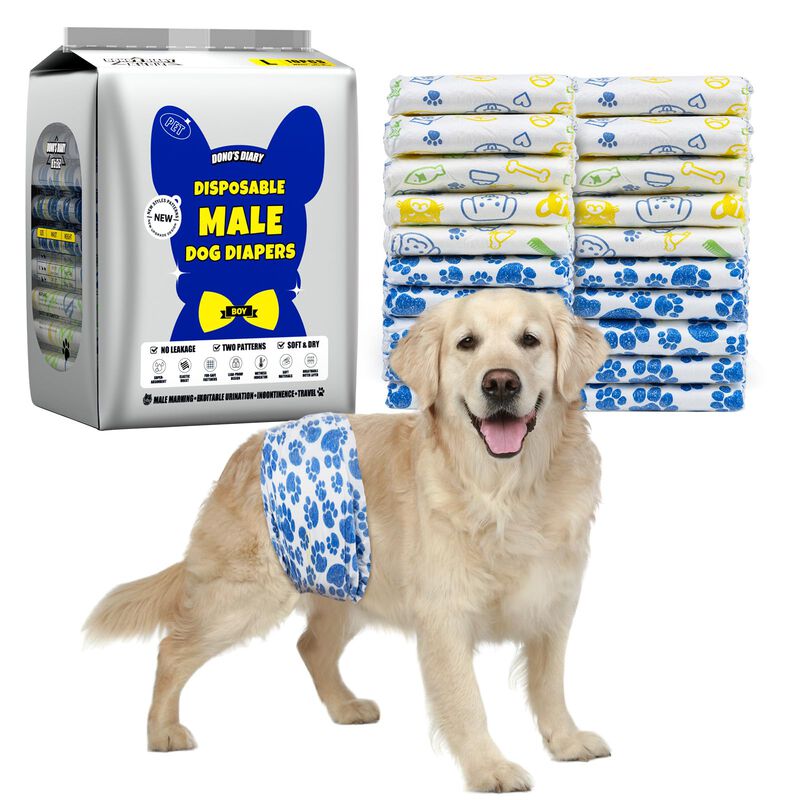 Pa&ntilde;ales Para Perro Macho Dono 60 Unidades Talla... image number null