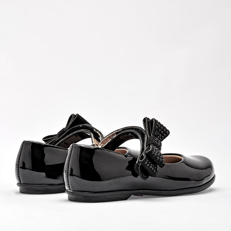 Tropicana Zapato para niña negro charol image number null