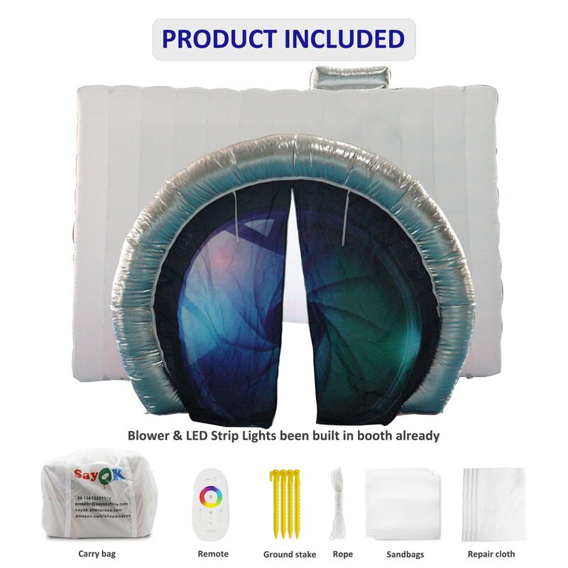 Carpa Inflable Para Fiestas Sayok, Club Nocturn... image number null