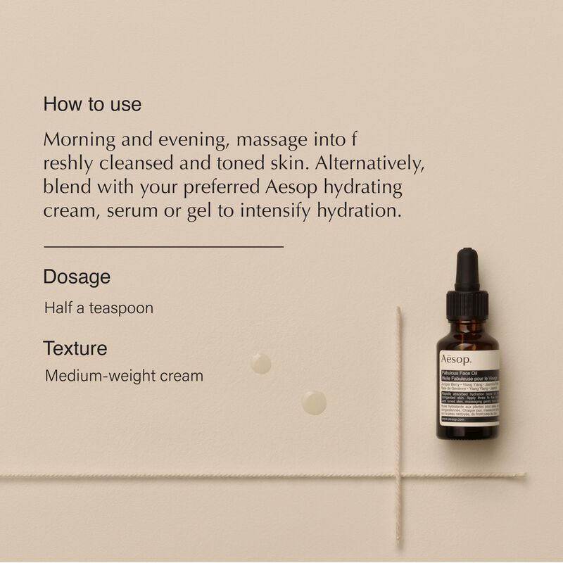 Aceite Facial Aesop Fabulous, Hidratante Concen... image number null