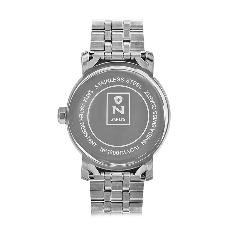 Reloj Nivada Executive Caballero Acero/Acero Az... image number null