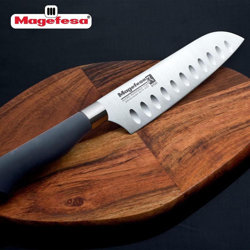 JUEGO DE 3 CUCHILLOS PROFESIONALES MAGEFESA RYO... image number null