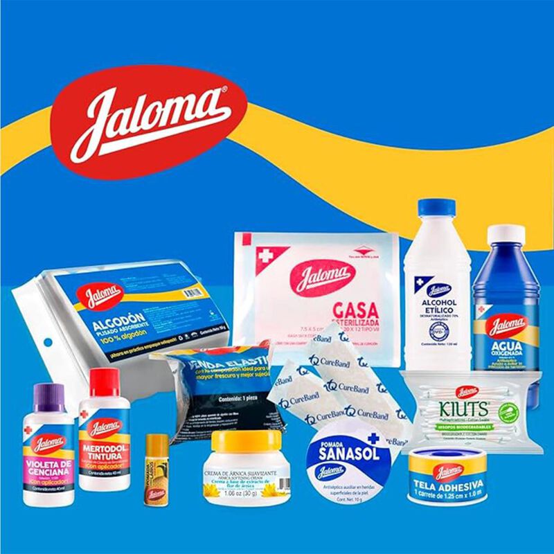 Botiquin Jaloma Primeros Auxilios 22 Pzs image number null