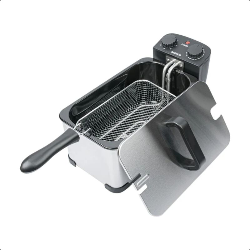 Freidora de Inmersión Daewoo DDF-364 3 Litros A... image number null