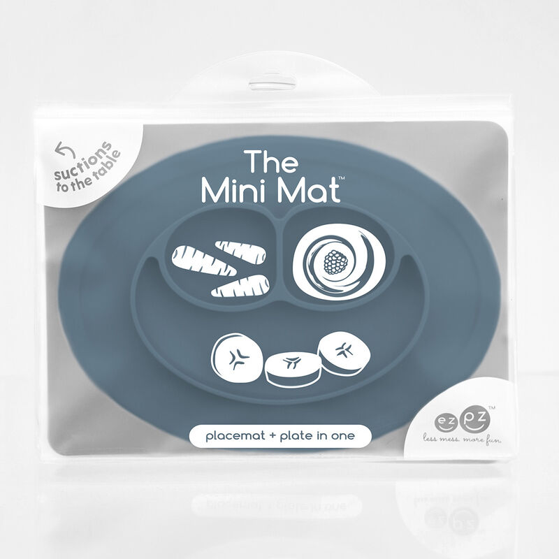 Plato Ezpz Mini Mat Indigo image number null