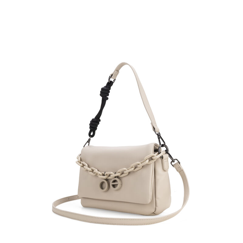 Bolsa Crossbody Chica Con Cadena Acr&iacute;lica Color... image number null