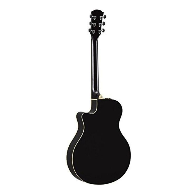 Guitarra Electro-ac&uacute;stica Yamaha Apx600 Bl Negr... image number null