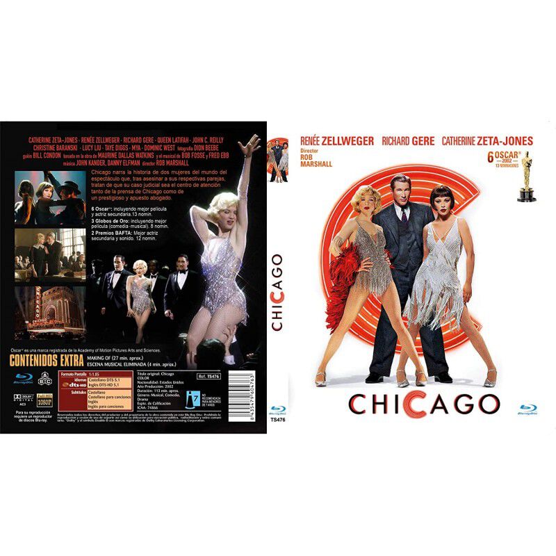 Chicago (con Funda Y 8 Postales) [blu-ray] (200... image number null