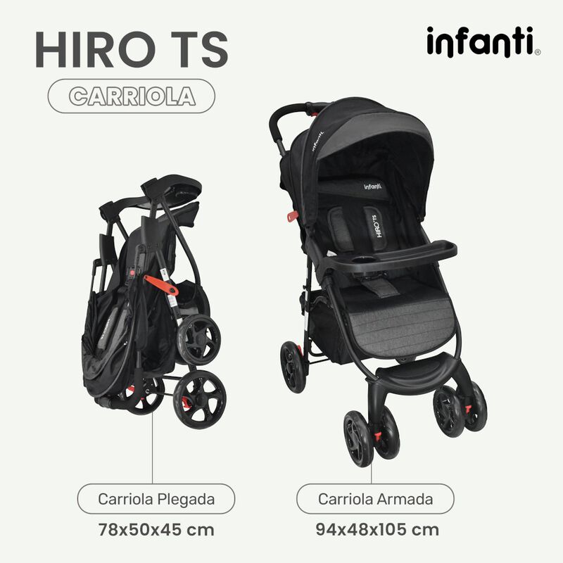 Carriola Para Beb&eacute; Travel System Hiro image number null