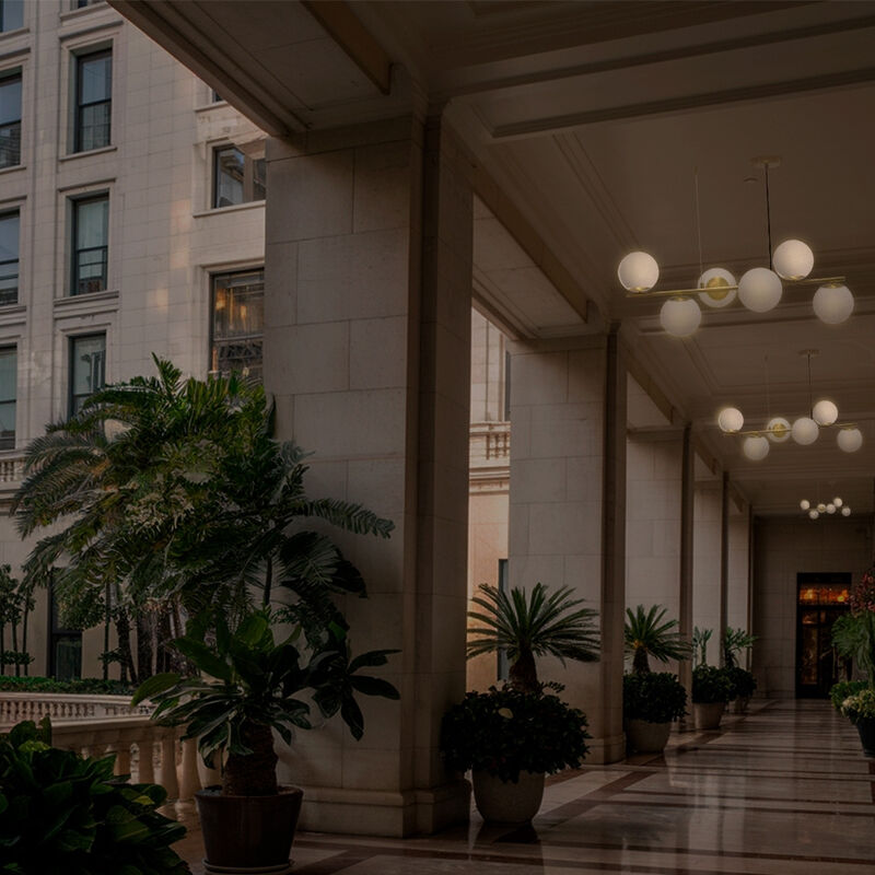 MIL LUCES  LAMPARA DE TECHO ZIBAL COLGANTE image number null