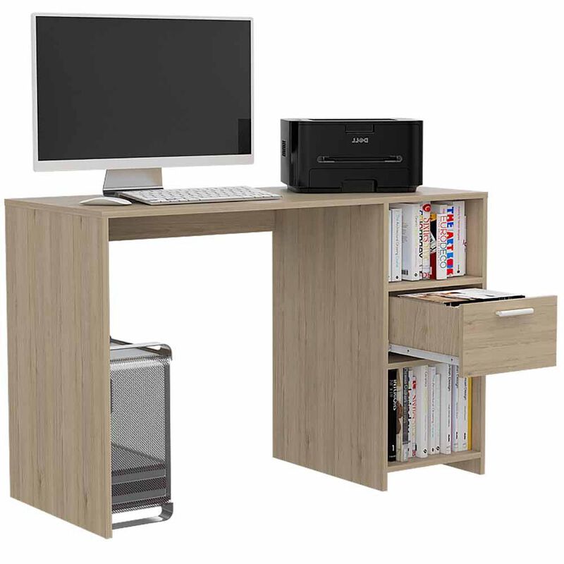 Escritorio Malasia, Beige, Con Un Caj&oacute;n Virtual... image number null