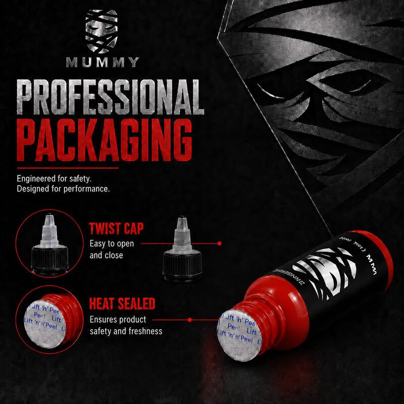 Tinta Para Tatuaje Mummy 30 ml Mandarina &ndash; Pigm... image number null