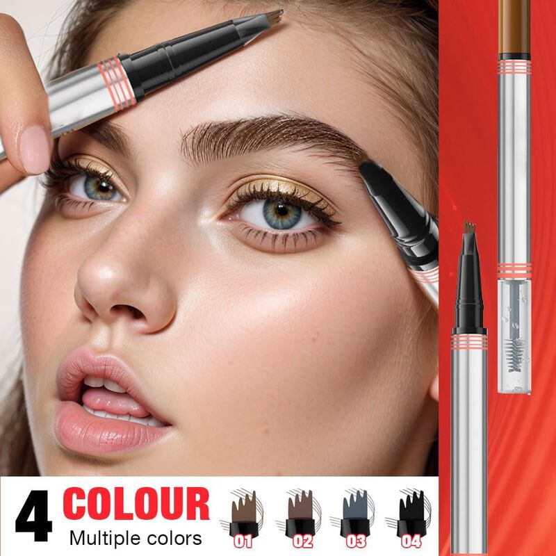 L&aacute;piz De Cejas Vlzlq 15 cm 4‑puntas Gel Imperme... image number null