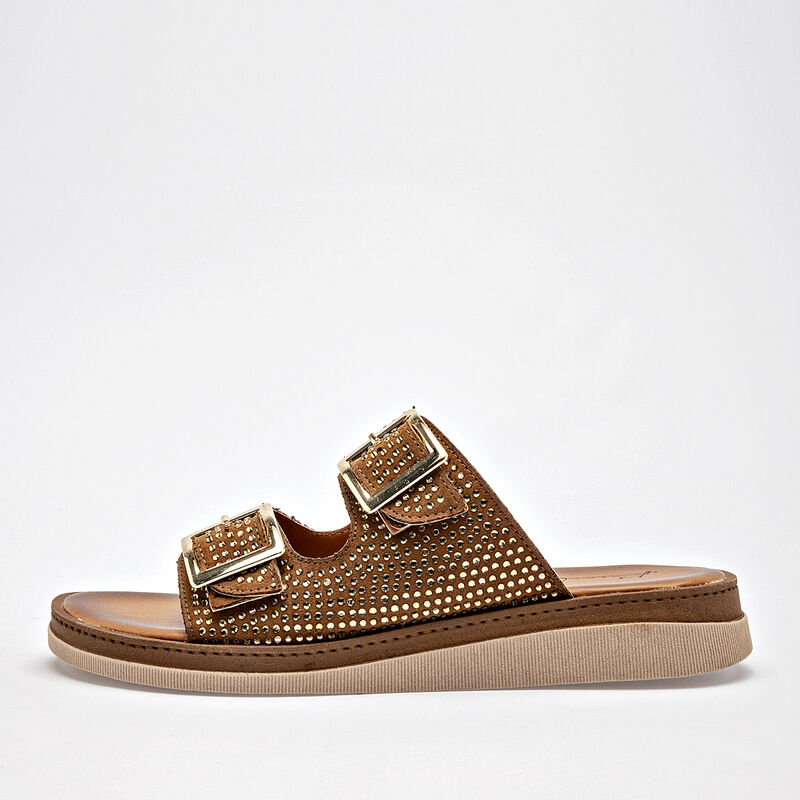 Been Class Sandalia para mujer camel image number null