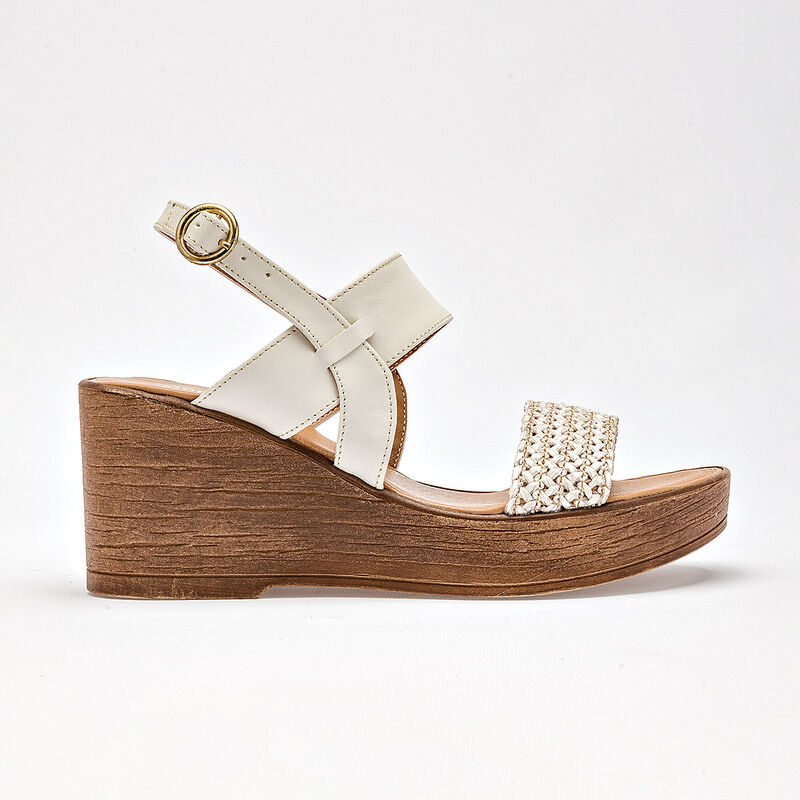 Moramora sandalia cu&ntilde;a para mujer latte cod 140... image number null